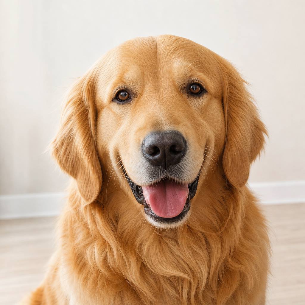 Rex, golden retriever